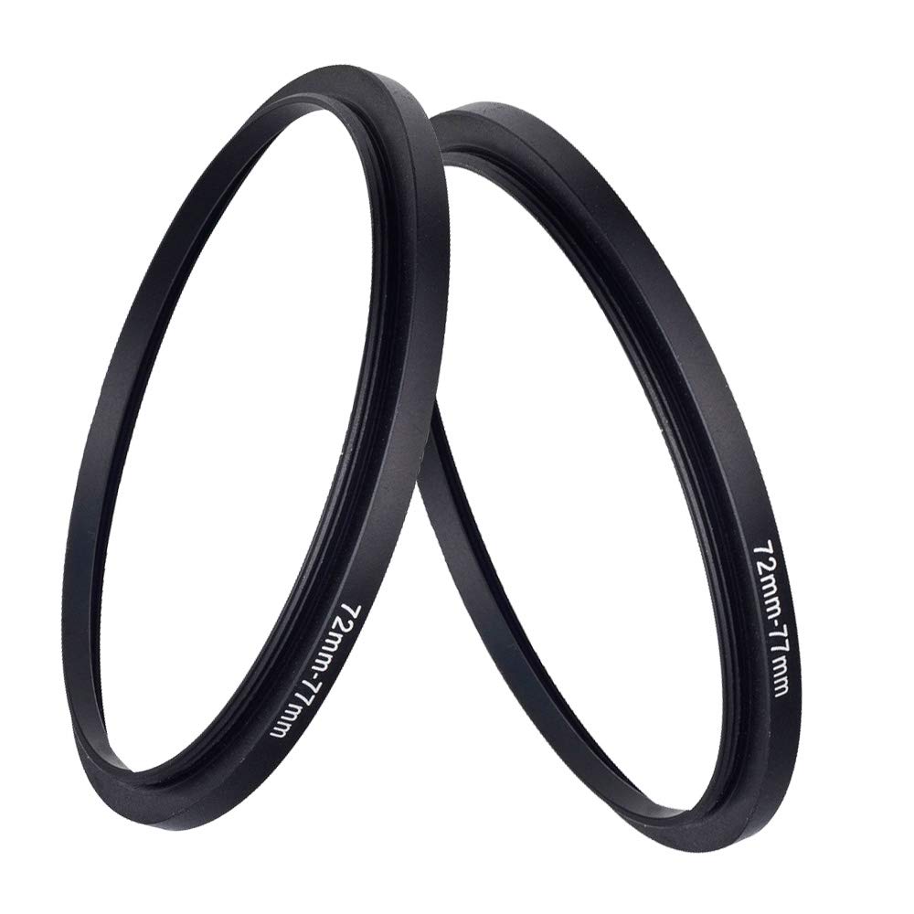 Macro Photography Lighting Kit - 72mm-77mm Step Up Ring Pierścień adaptera