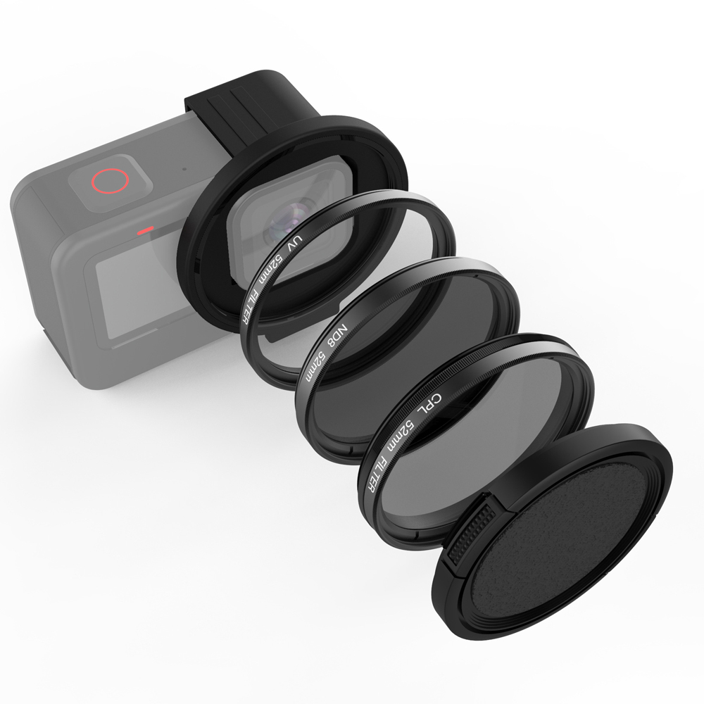 Gopro Action Camera Hero 11 Black - Pierścień adaptera filtra 52 mm z