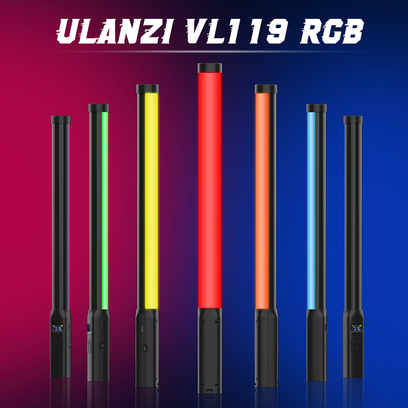 Photography Lighting Wireless - Ulanzi VL119 Ręczna kolorowa lampa RGB