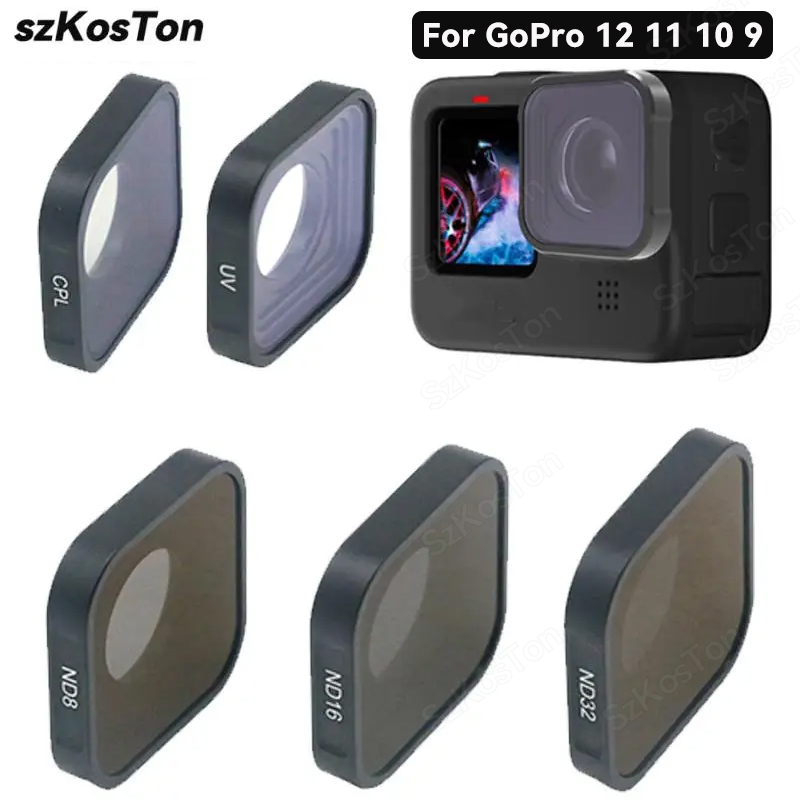 Gopro Action Camera Hero 11 Black - Filtr UV CPL ND8 ND16 ND32