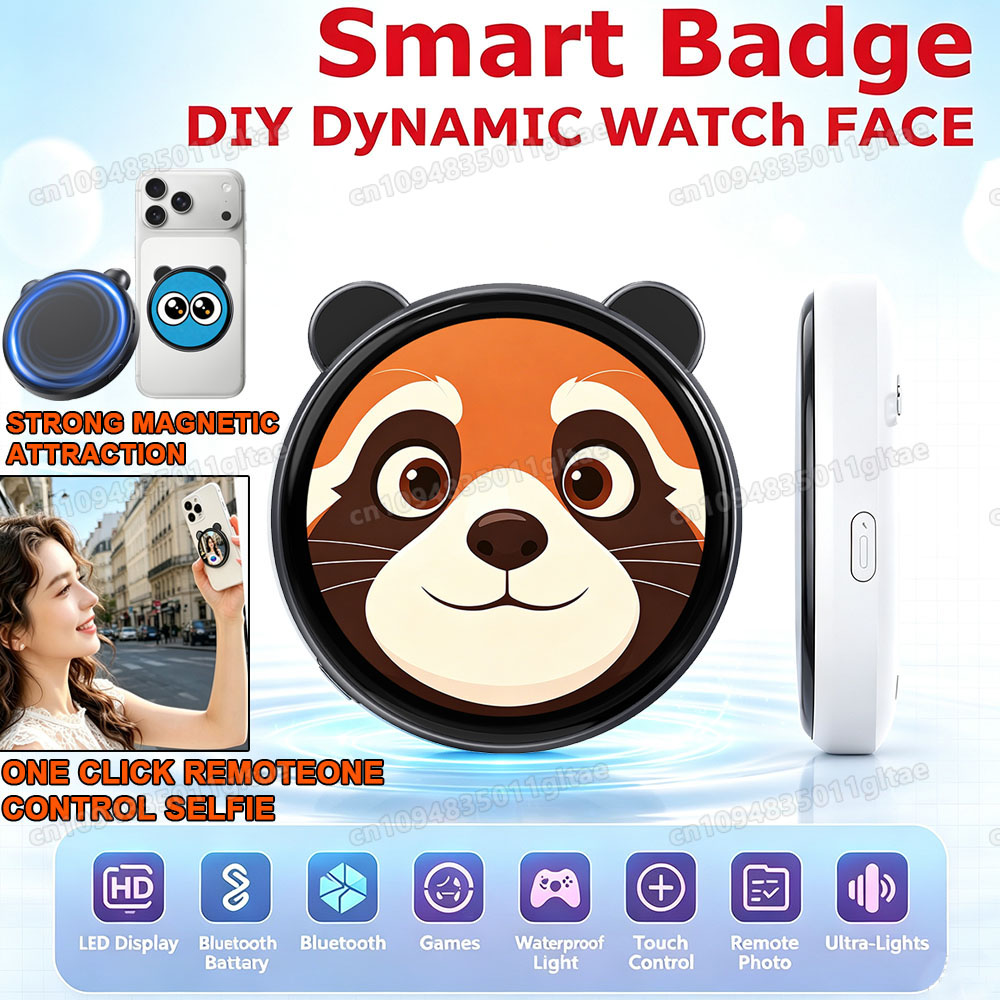 Photography Lighting Gel - Inteligentna, dynamiczna e-badge z ekranem HD