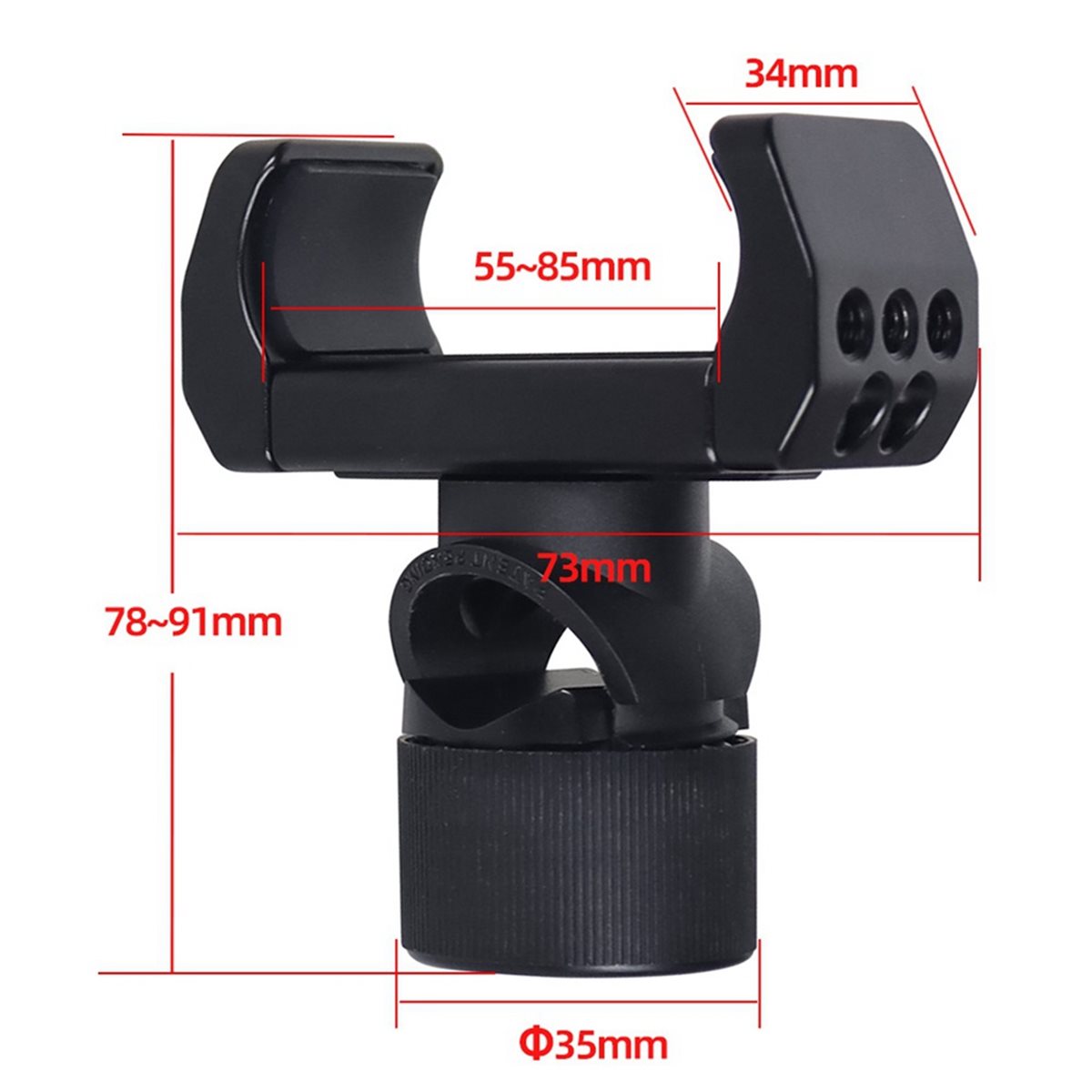 Reflector Arm Clamp - Uchwyt zaciskowy A64I do power banku