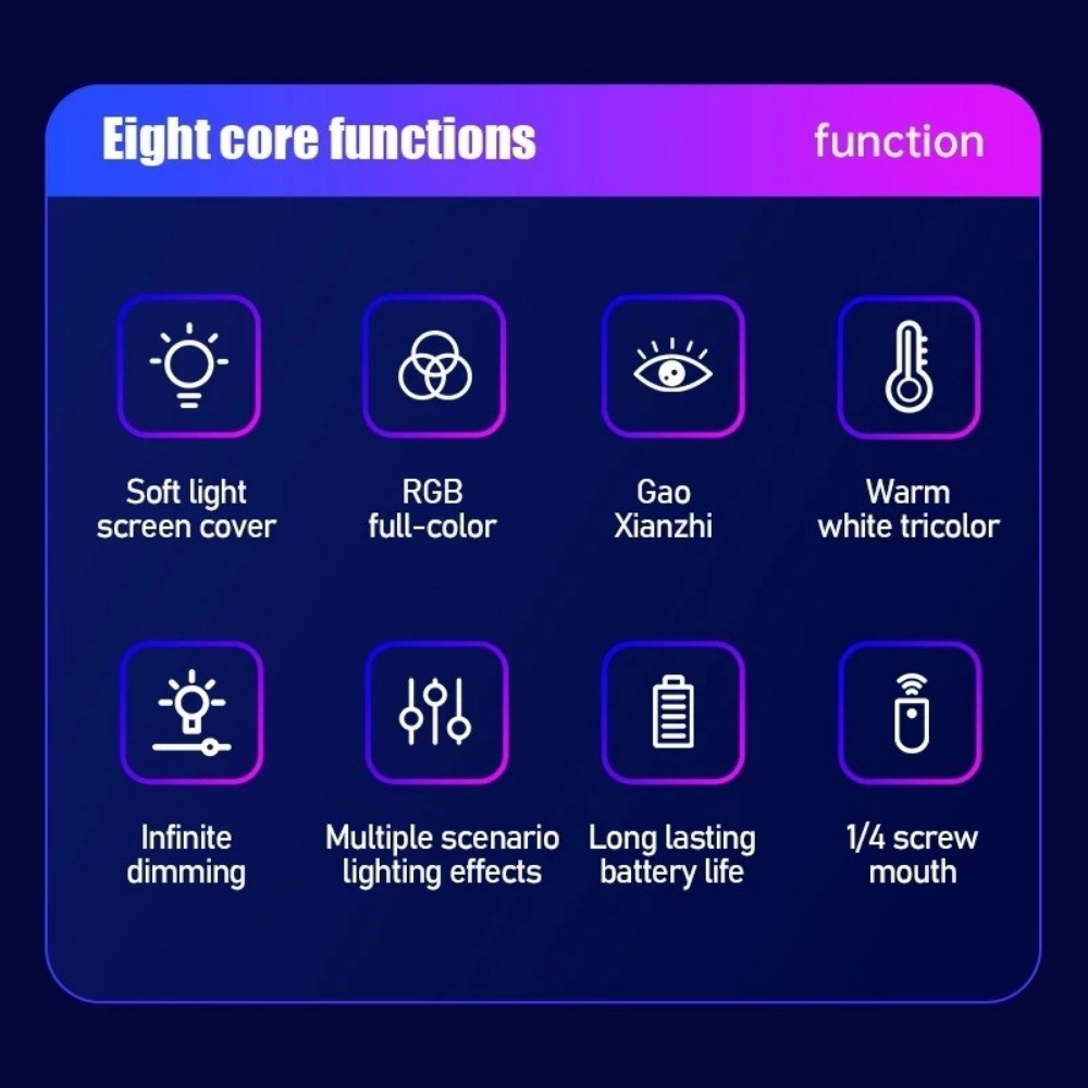 Photography Lighting For Studio - Ręczny LED RGB Light Stick Kolorowy,