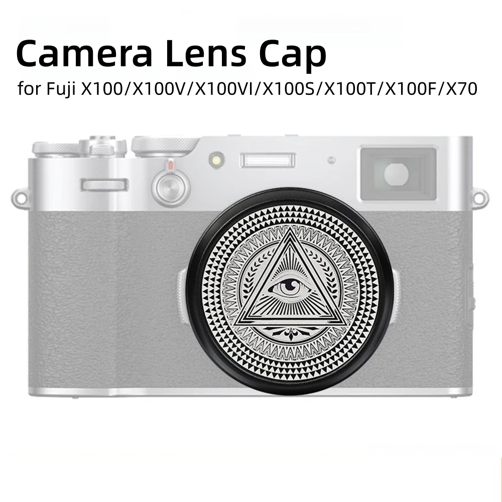 Fujifilm Camera X100Vi - Vintage Metalowa Osłona Obiektywu Aparatu, Przednia