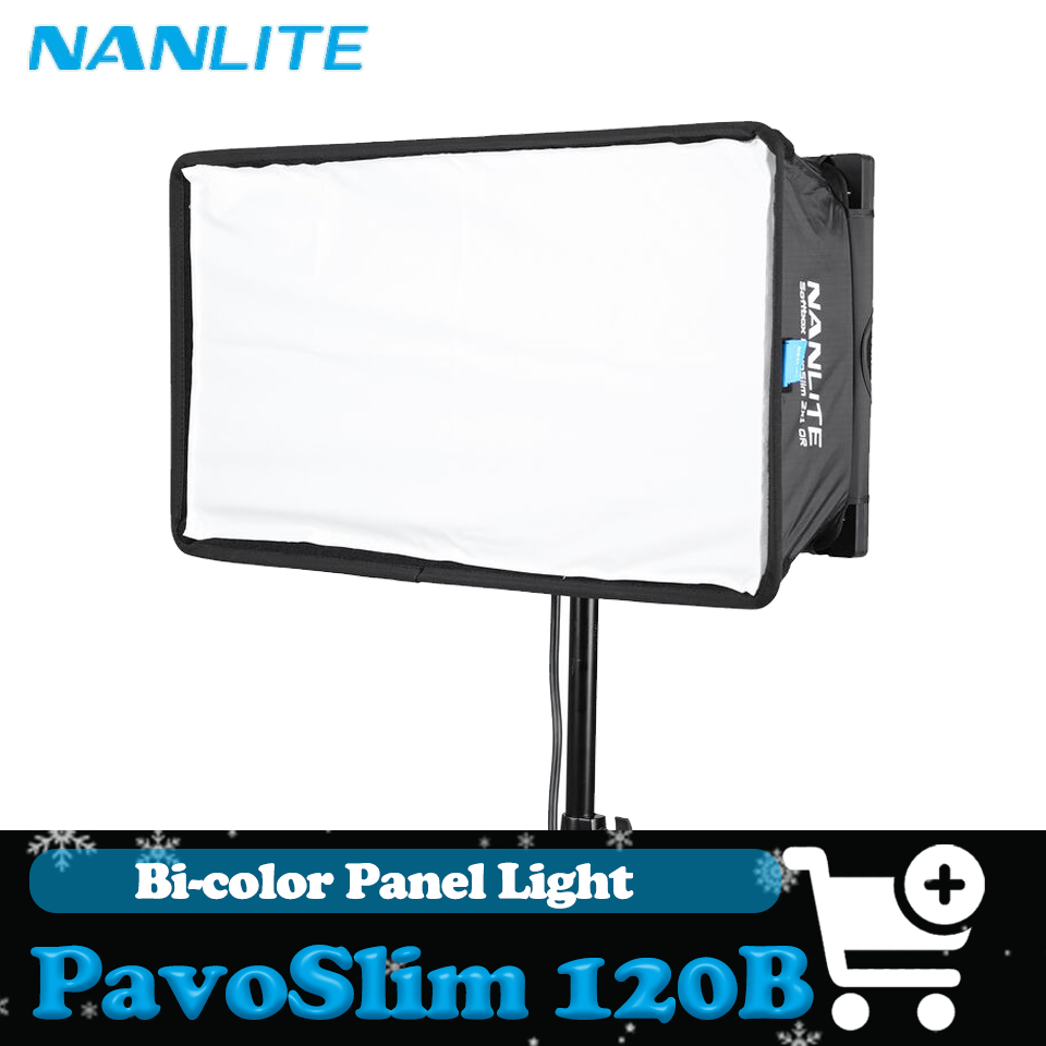 Photography Lighting Wireless - Nanlite PavoSlim 120B Dwukolorowa lampa panelowa