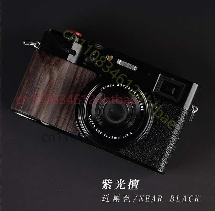 Fujifilm Camera X100Vi - Ręcznie Robiony Ultralekki Retro Drewniany Uchwyt
