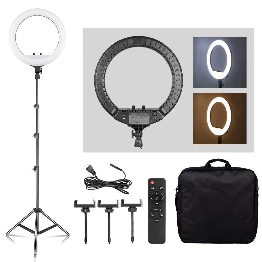 Lampa pierścieniowa LED SH 18  – Photography Lighting Overhead recenzja i cena