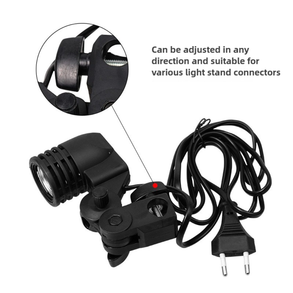 Stojak na żarówki 2M, gniazdo  – Photography Lighting For Studio recenzja i cena