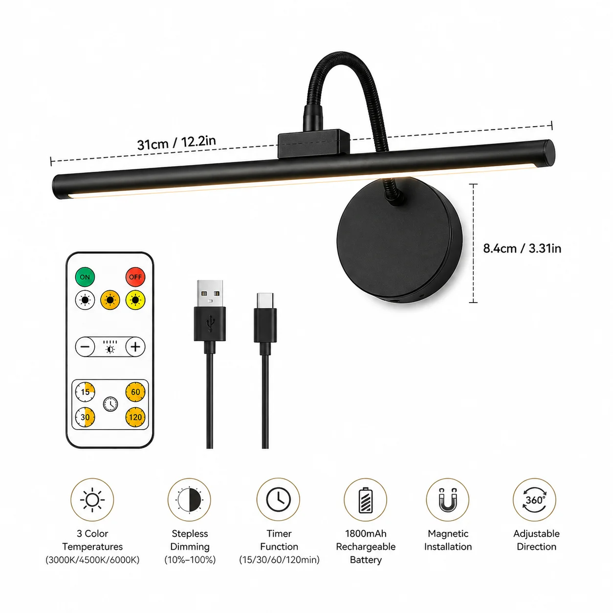 Bezprzewodowa lampka LED do ob – Photography Lighting Wireless recenzja i cena