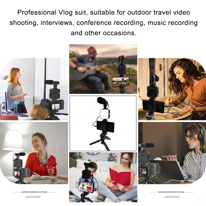 Zestaw do vlogowania na smartf – Photography Led Lighting Kit recenzja i cena