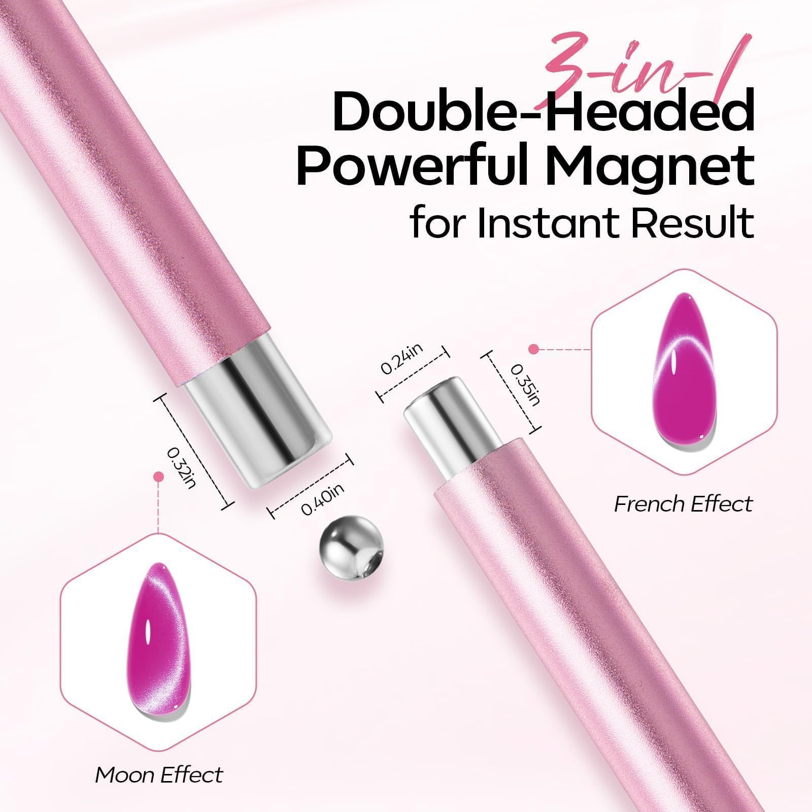 4 szt. Magnes do paznokci z ef – Photography Lighting Gel recenzja i cena