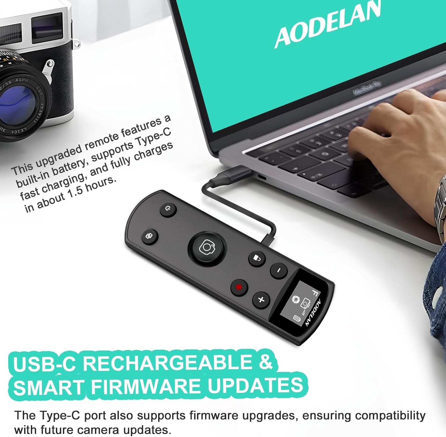 Czarny ładowalny pilot USB-C z – Fujifilm Camera X100Vi recenzja i cena