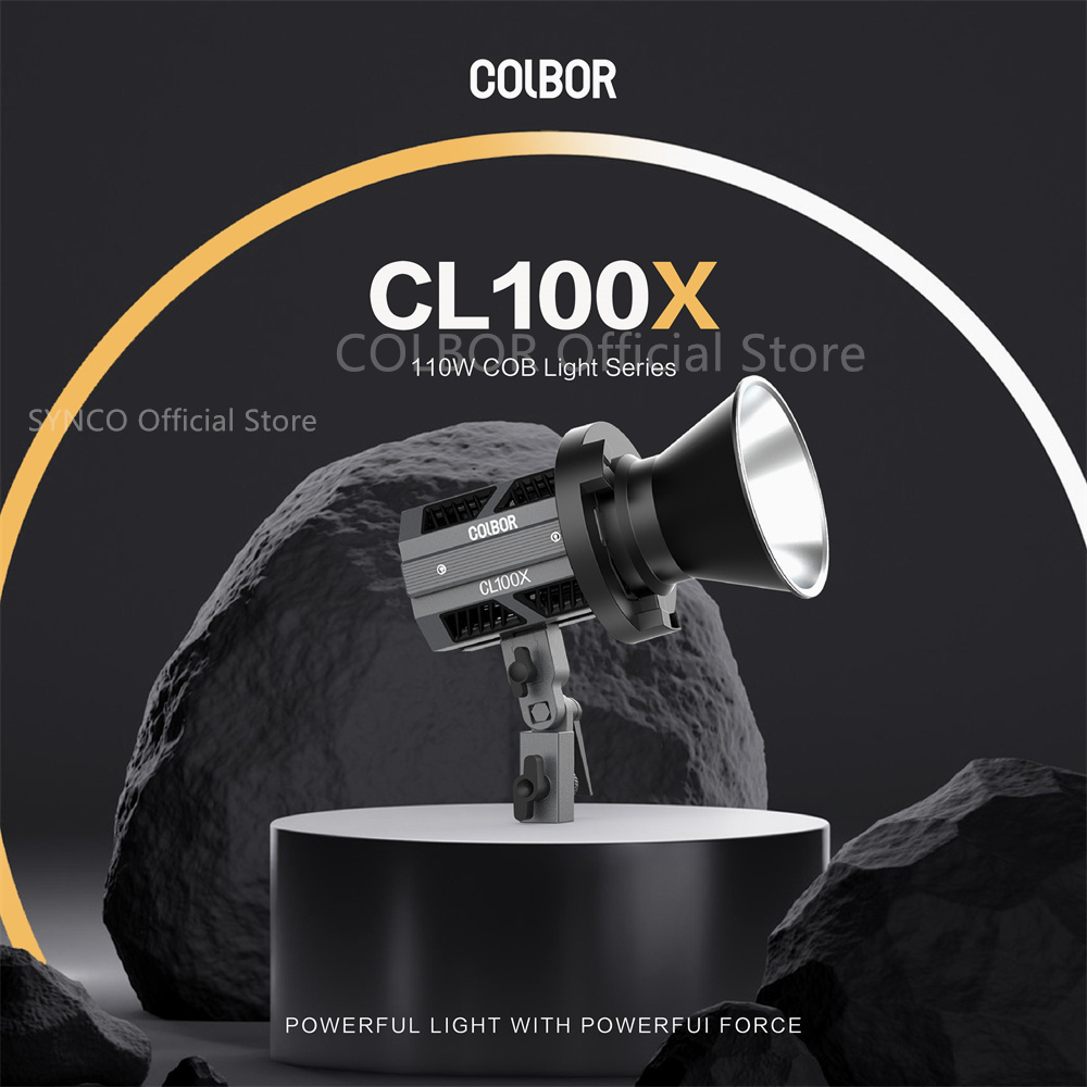 COLBOR CL100X COB diodowa lamp – Photography Lighting Wireless recenzja i cena