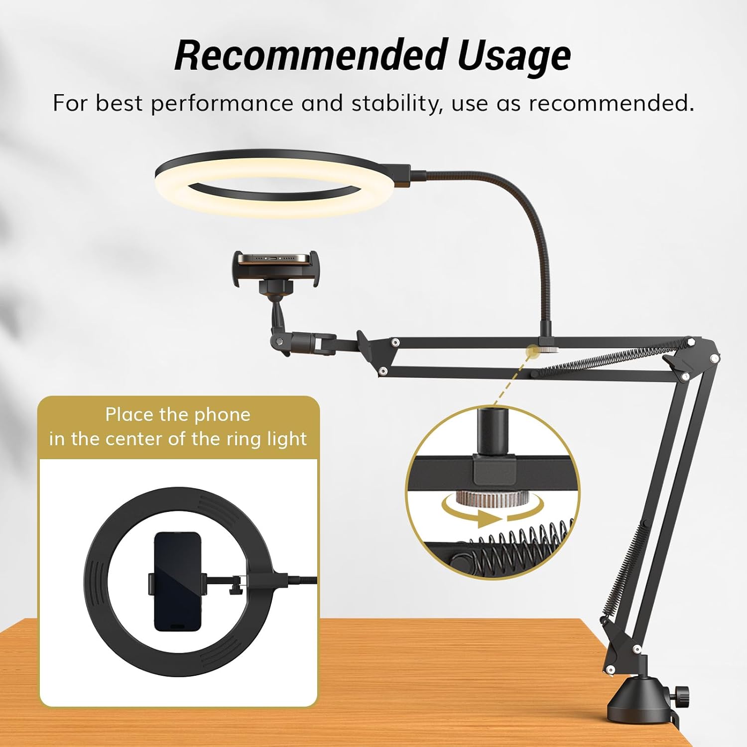 Lampa Pierścieniowa ze Statywe – Photography Lighting Overhead recenzja i cena