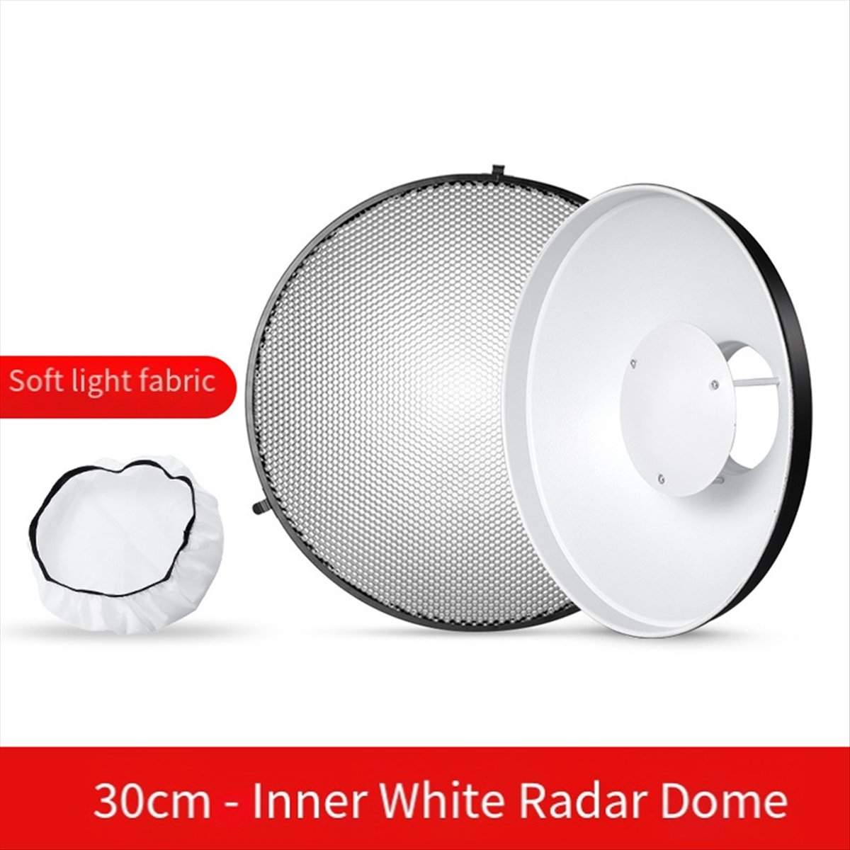 N05R 30cm Beauty Dish Reflekto – Photography Lighting Portrait recenzja i cena