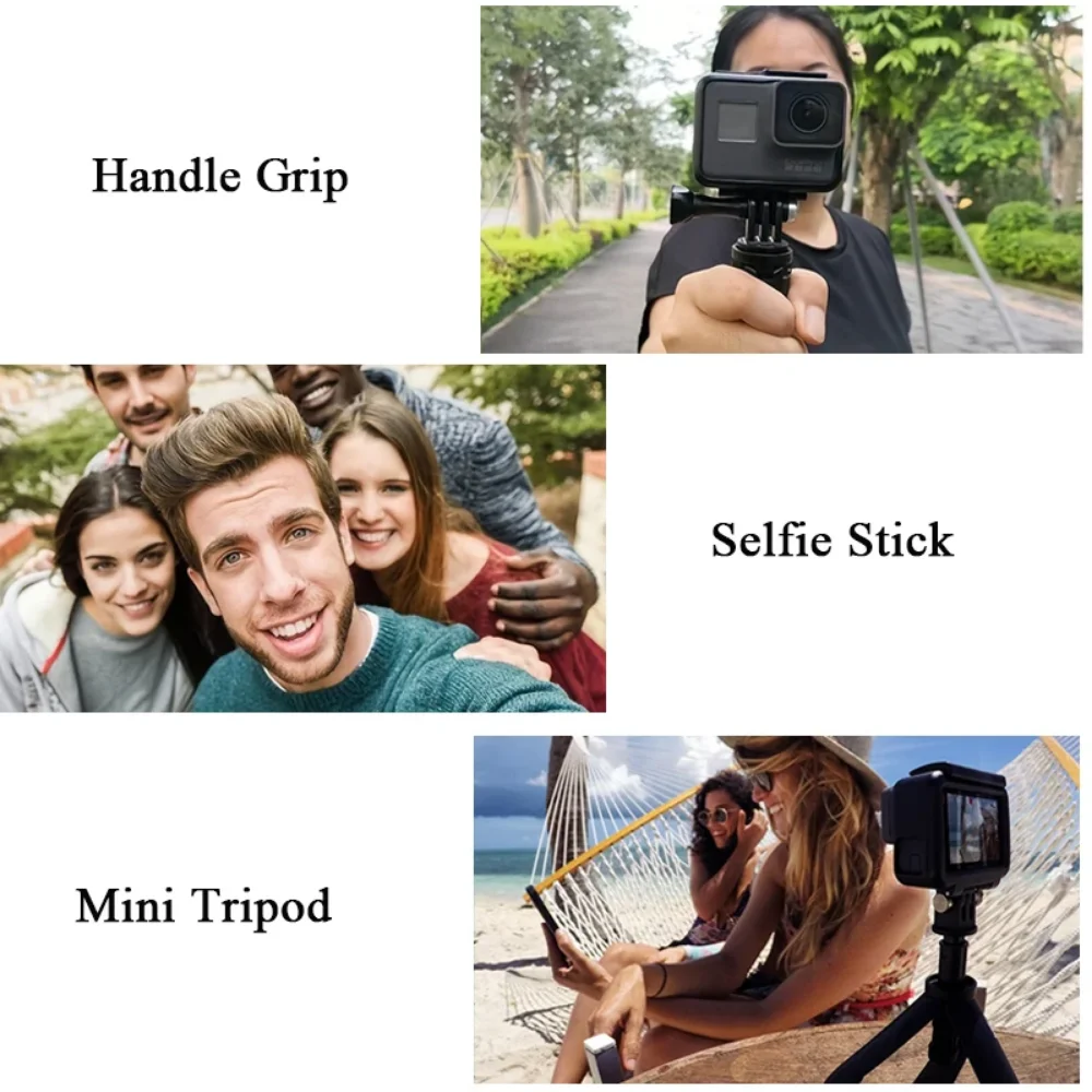 Mini wysuwany statyw Składany  – Gopro Action Camera Hero 11 Black recenzja i cena