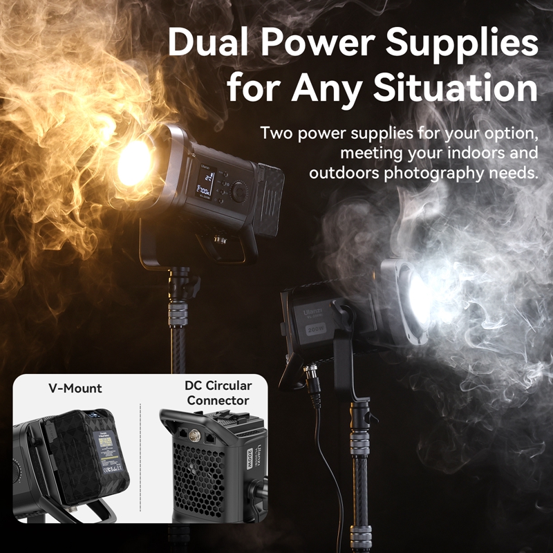 Ulanzi VL-200Bi 200W Dwukoloro – Photography Lighting Wireless recenzja i cena