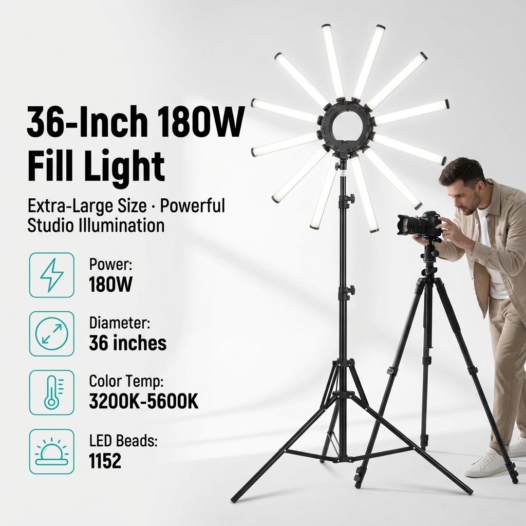 Zestaw oświetleniowy fotografi – Photography Lighting For Studio recenzja i cena