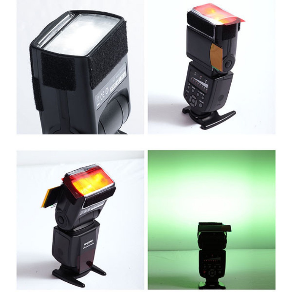 Zestaw 12 Kolorowych Żeli do L – Photography Lighting Gel recenzja i cena