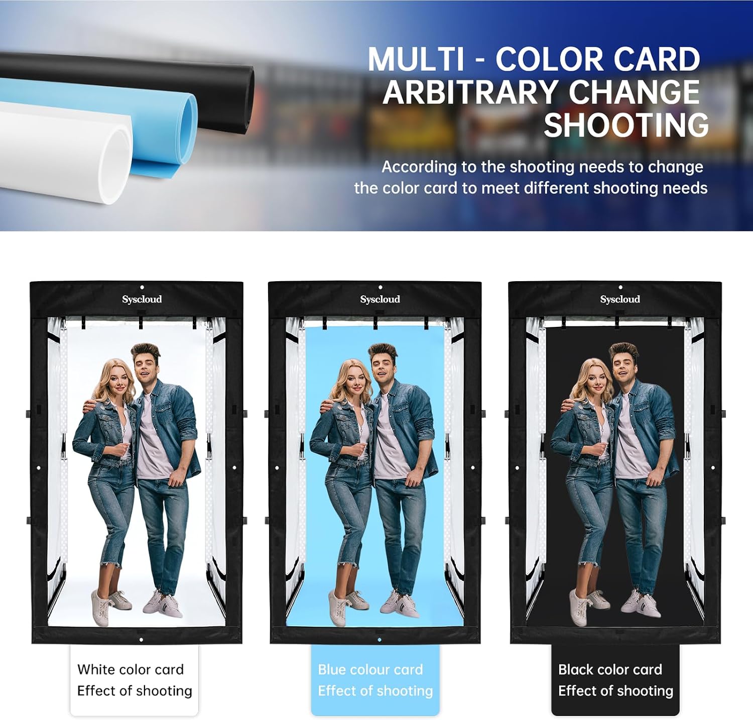 Ściemnialny namiot oświetlenio – Photography Led Lighting Kit recenzja i cena