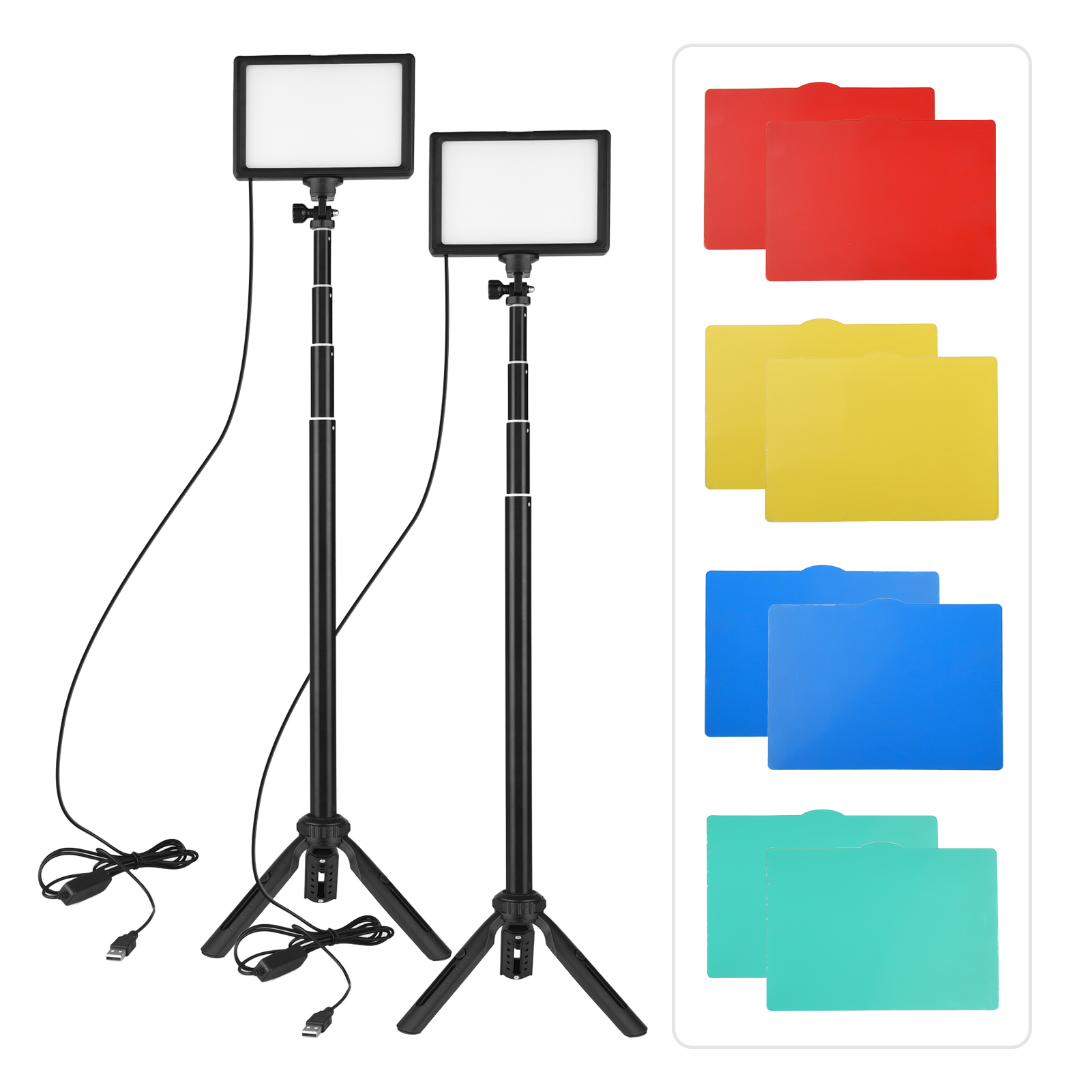Andoer 2 szt. Zestaw światło L – Photography Lighting Set Up recenzja i cena