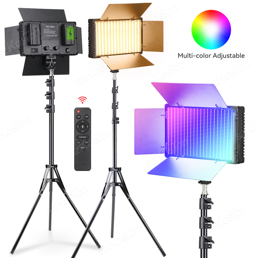 RGB Fotografia wideo LED Panel – Photography Lighting Set Up recenzja i cena