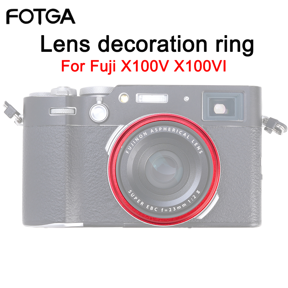 Pierścień dekoracyjny obiektyw – Fujifilm Camera X100Vi recenzja i cena