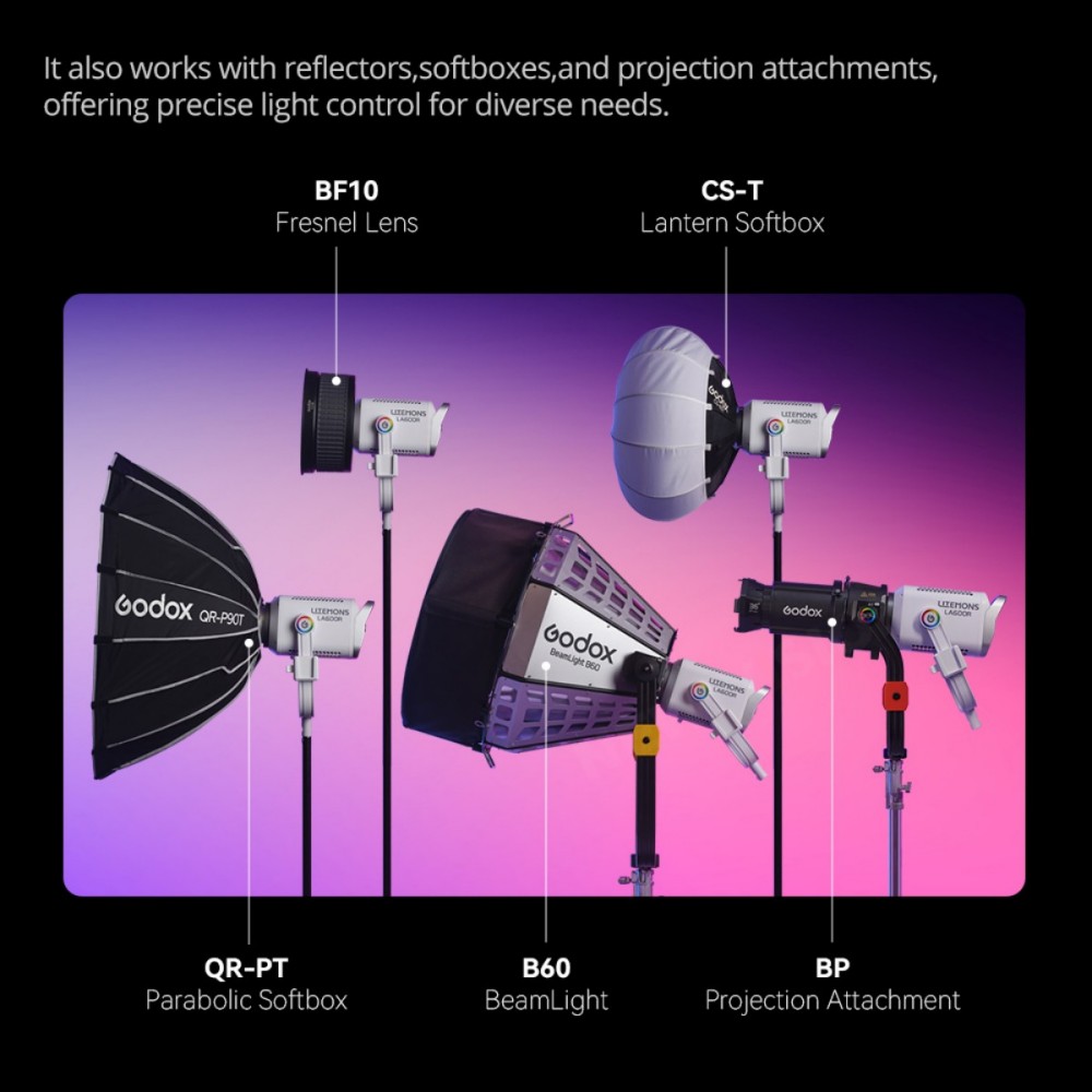 Godox LITEMONS LA600Bi LA600R  – Photography Lighting Wireless recenzja i cena