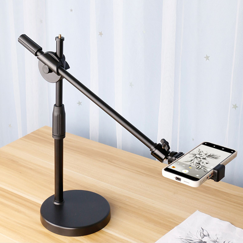Statyw górski z lampą pierście – Photography Lighting Overhead recenzja i cena